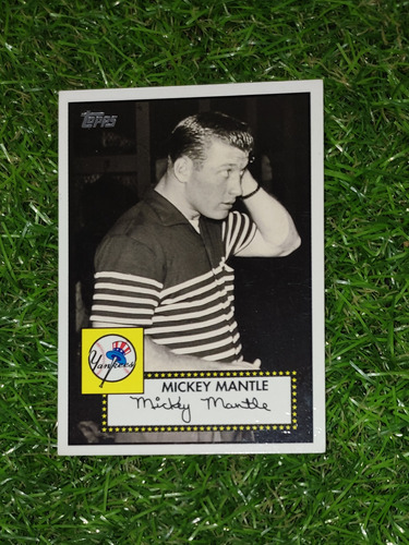 Cv Mickey Mantle 2006 Topps The Mickey Mantle History 