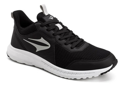 Imagen 3 de 7 de Zapatillas Deportivas Topper Wind Iv Negras Para Hombre