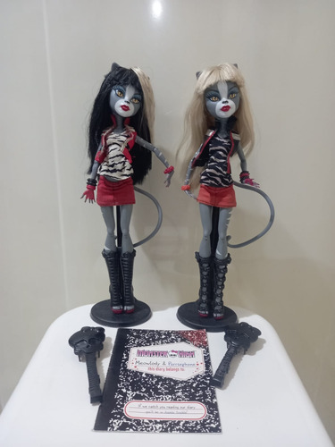 Monster High - Meowlody & Purrsephone Dupla