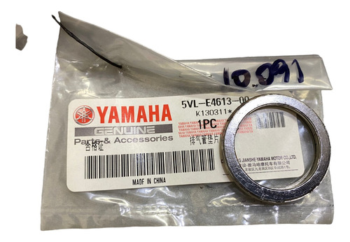 Junta De Escape Yamaha Ybr 125 / Fz16 - Original 