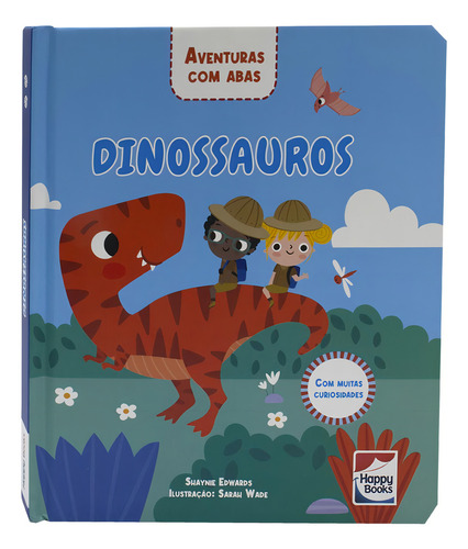 Aventuras Com Abas: Dinossauros, De Mammoth World., Vol. 1. Editorial Happy Books, Capa Mole Em Português