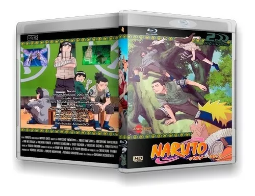 Naruto Classico em Blu Ray dual audio
