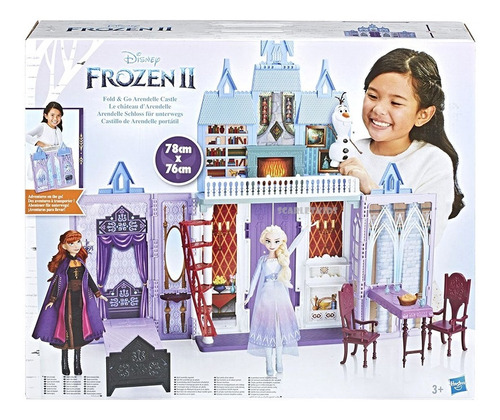 Frozen 2 Castillo 78 Cm Original Hasbro Licencia Disney 