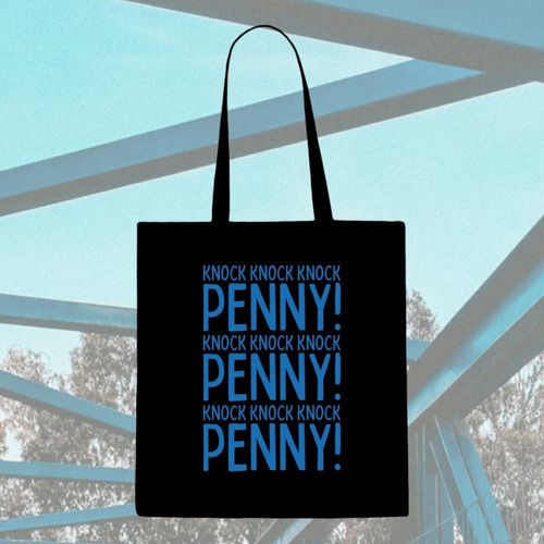 Tote Bag - The Big Bang Theory - Knock Knock Penny! 