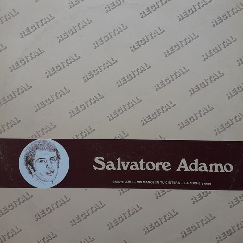 Vinilo Salvatore Adamo (recital)