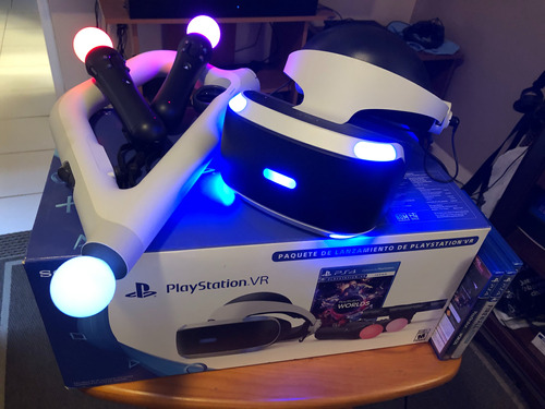  Playstation Vr Ps4  Modelo Cuh-zvr2 Con Accesorios