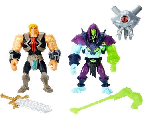 Motu Animated Battle For Eternia Mattel 2 Pack Multicolor