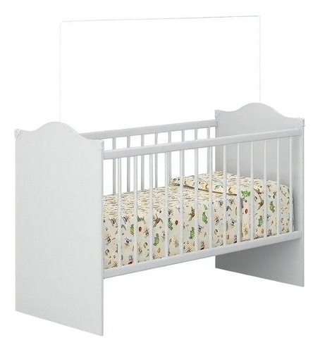 Cuna Para Colchón De 70 X 130 Cm - Blanco Premium 2718.156