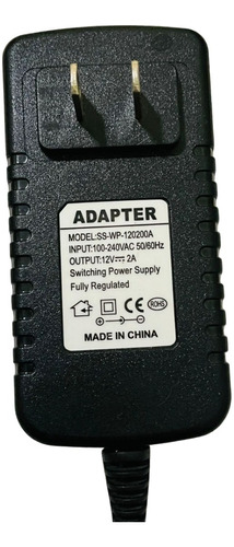 Adaptador De Corriente 12v - 2000ma