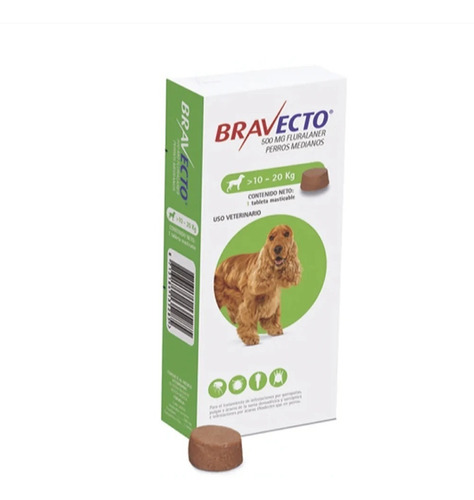 Bravecto 10 A 20 Kg