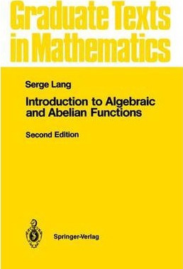 Libro Introduction To Algebraic And Abelian Functions - S...