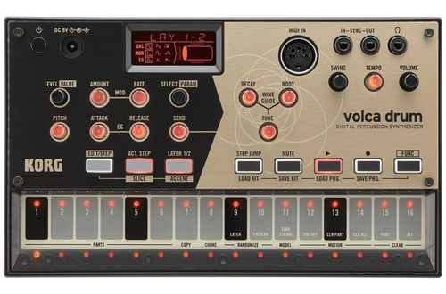 Sintetizador Digital De Percusion Volca-drum Korg 