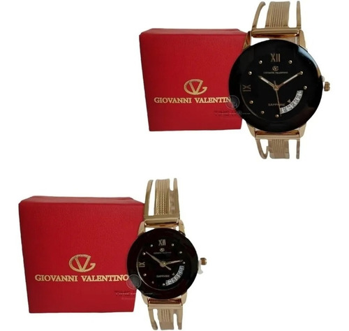 Reloj Pareja Giovanni Valentino Original Garntizado