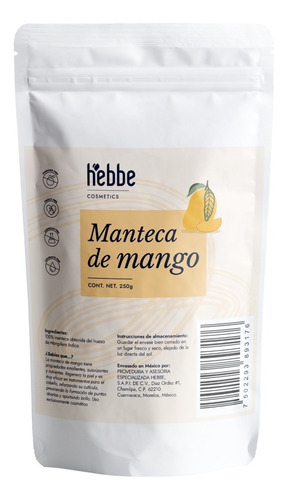 Manteca De Mango 250 Gramos Extra-hidratante