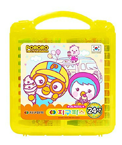 Crayones Pororo 24 Colores Vibrantes