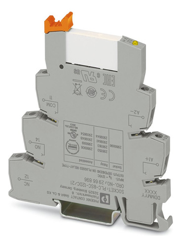 Relé Bornera 12vdc Phoenix Contact Plc-rsc-12dc/21 - 2966906