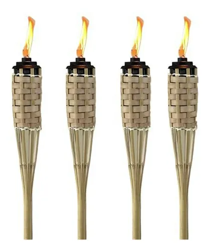 Antorchas De Bambú Para Patio - Sin Mosquitos - 50