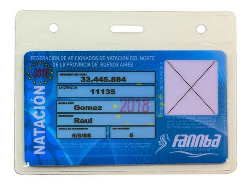 Imagen 9 de 10 de Sobres Pvc Porta Tarjetas 120x80mm 180mic Credenciales X 10u