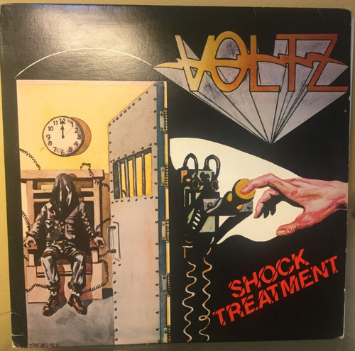 Voltz Shock Treatment Vinil Lp Raro De Encontrar Hard Rock