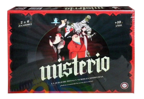 Misterio Juego De Mesa Descubri Al Criminal Clasico Ruibal