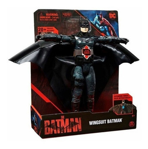 Muñeco Figura Batman Movie 30 Cm Con Luz Y Sonido Original D