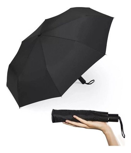Guarda Chuva Grande Reforçado C/ Proteção Solar Uv Pto/color Cor Pto/colors