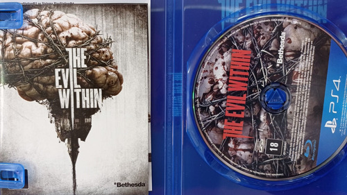 The Evil Within Jogo Ps4 Físico Usado Com Manual (Usado)