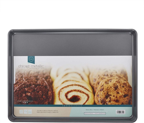 Bandeja Para Hornear Galletas Antiadherente Chicago Metallic