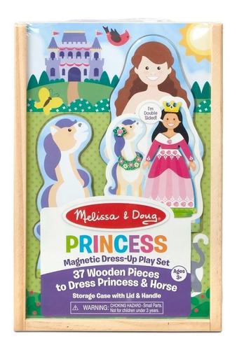 Muñeca Magnética Para Vestir De Princesa -  Melissa And Doug