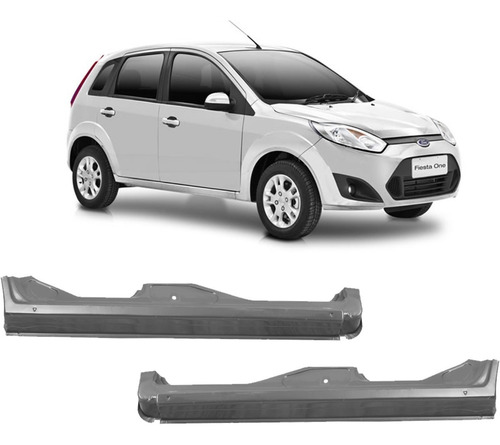 Juego Kit Zocalos Ford Fiesta One 2010 2011 2012 5 Puertas