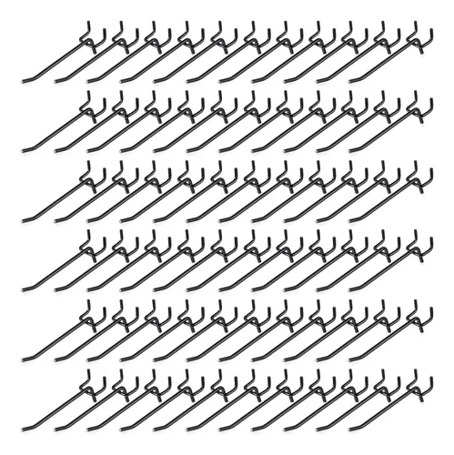 comprar Ganchos Para Tablero Perforado 100 Pzs, Acero Inoxidable, Or
