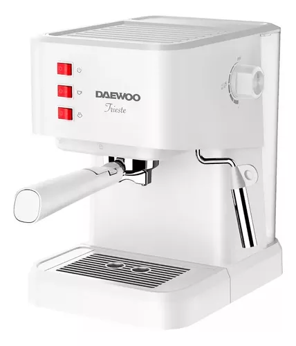 Cafetera Express Daewoo Cm1000 20 Bares Color Plateado