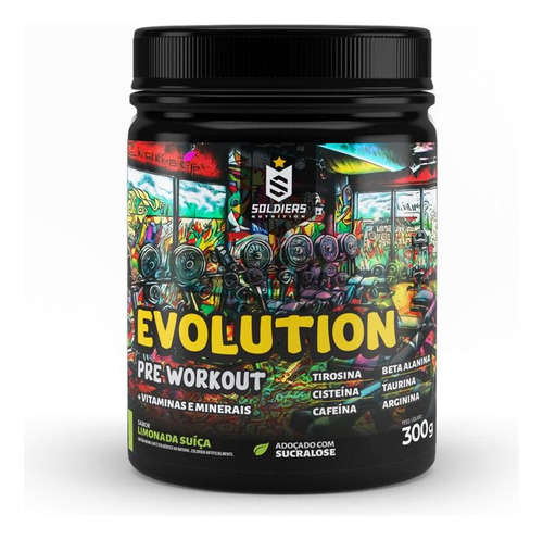 Evolution 300g Soldiers Nutrition Sabor Blueberry