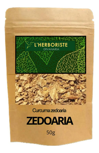 Chá Raiz De Zedoaria 50g