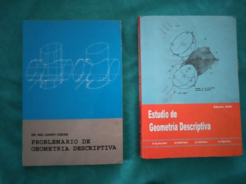 Libro Y Problemario De Geometría Descriptiva