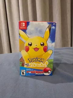 Pokeball Plus + Pokemon Lets Go Pikachu!