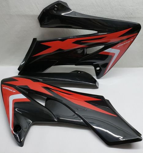 Jgo Cachas Tanque Honda New Tornado Xr Genérica Negra Mr Itu