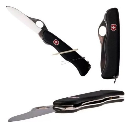 Cortapluma Victorinox Sentinela Negra 4 Fun. Vi 0.8413.m3