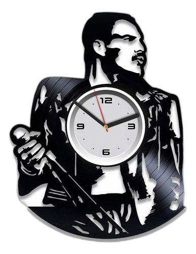 Kovides Reloj De Vinilo Freddie Mercury Queen Reloj De Pared