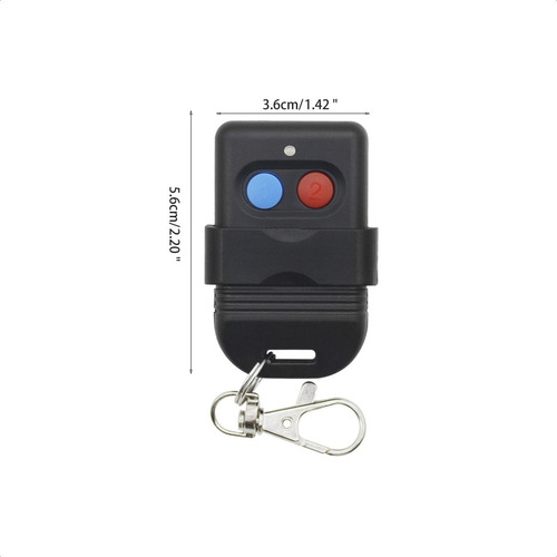 Imagen 3 de 4 de Control Remoto Para Portón Eléctrico De 8 Dswitch Selectores