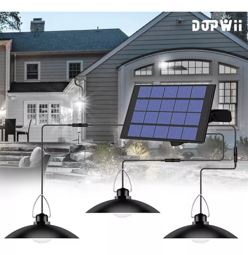 Luz solar con sensor de movimiento para exteriores, 98 focos solares LED  para exteriores, Ip65 a prueba de agua 120 ángulo de iluminación, luz solar  con cable de 5 m para cobertizo