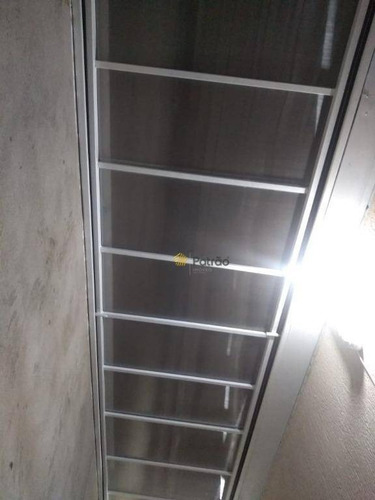 Sobrado Com 3 Dormitórios À Venda, 189 M² Por R$ 450.000,00 - Jardim Santo André - Santo André/sp - So0892