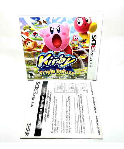Kirby Triple Deluxe N3ds (Reacondicionado)