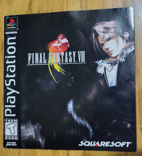 Final Fantasy Viii Para Ps1 Completo Original Americano (Usado)