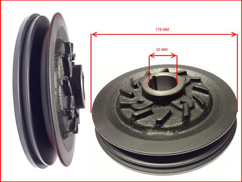 Polea Cigueñal (1v») Hyundai H100 96-03