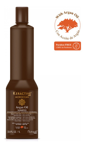 Nutrapel Shampoo Moroccan Argan Oil Shampoo 1 Lt