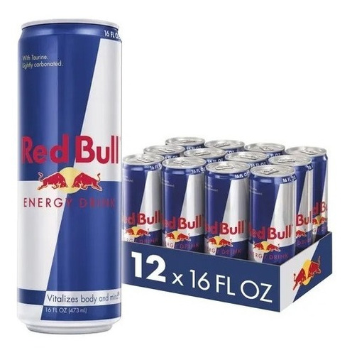 Redbull Bebida Energizante X12 - mL a $29