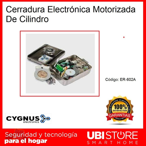 Cerradura Electrónica Motorizada De Cilindro (er-602a)