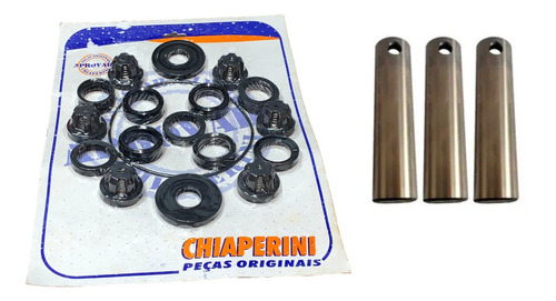 Kit Reparo Lavadora  Chiaperini Lj 7000 Pistoes Original