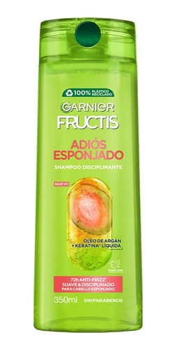 Shampoo Fructis Adios Esponjado 350ml